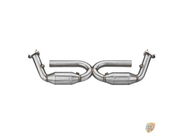 997.2 Carrera X-Pipe 200 Cell 63 mm exhaust stainless steel for Porsche 911 – Albert Motorsport