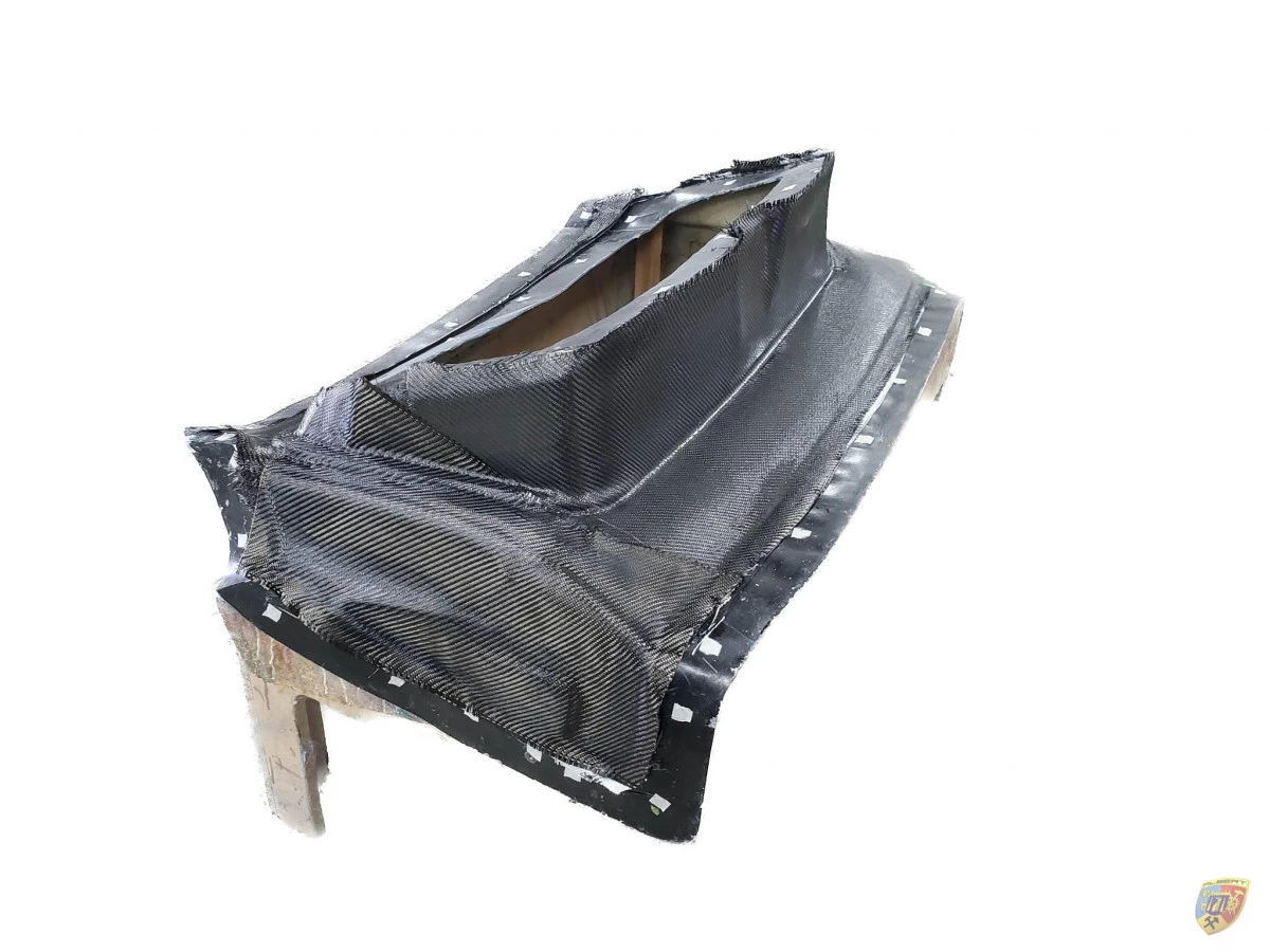 Aileron arrière complet en carbone 993 GT2 Evo pour Porsche 911 Turbo GT2 Carrera | Albert Motorsport