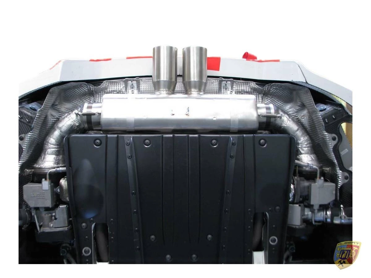 991 GT2 RS Clubsport race exhaust stainless steel brushed Porsche 911 – Albert Motorsport