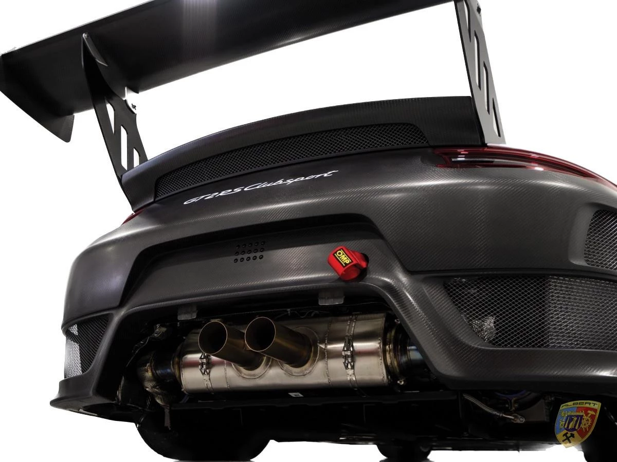 Escape de competición 991 GT2 RS Clubsport de acero inoxidable Porsche 911 | Albert Motorsport