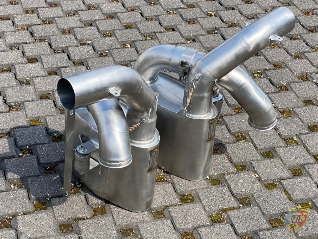 991 - 997 - GT3 - Cup - R Schalldämpfer Edelstahl für Porsche 911 2
