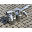 991 - 997 - GT3 - Cup - R silenziatore in acciaio inox per Porsche 911