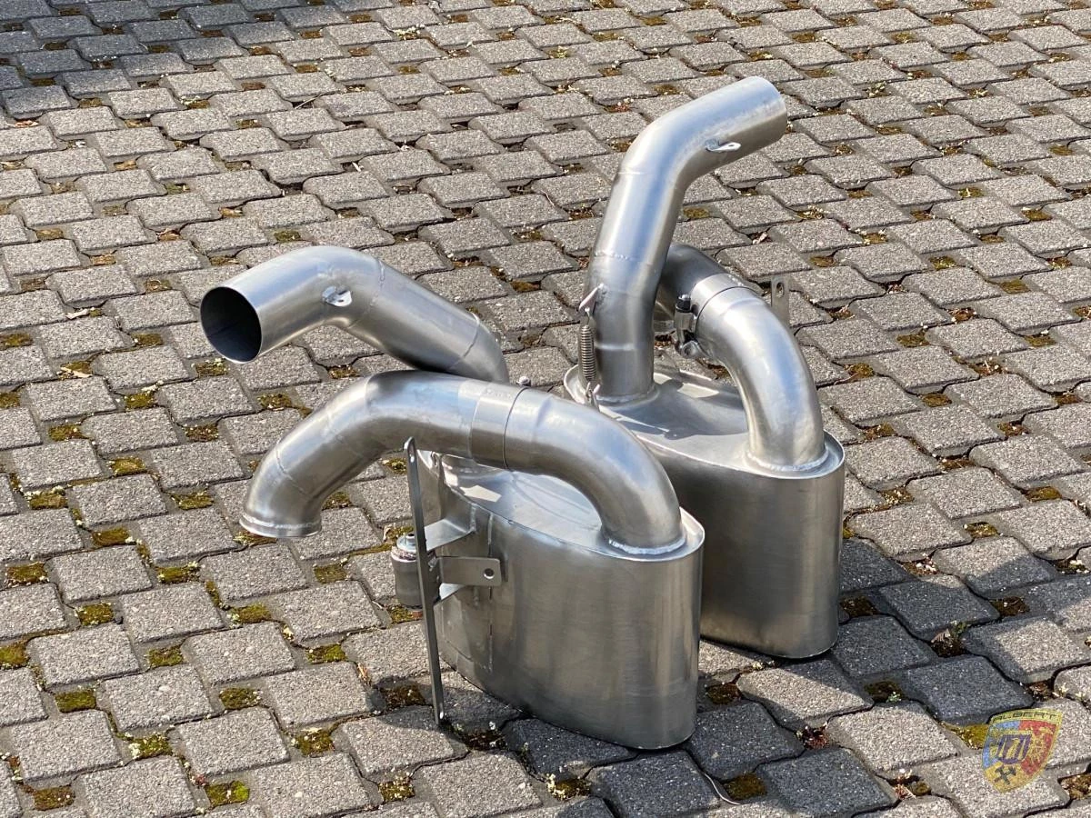 991 - 997 - GT3 - Cup - R silenziatore in acciaio inox per Porsche 911 | Albert Motorsport