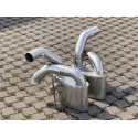 991 - 997 - GT3 - Cup - R silencieux en acier inoxydable pour Porsche 911 | Albert Motorsport