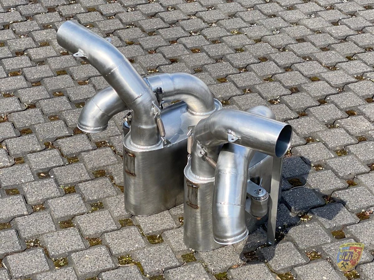 991 - 997 - GT3 - Cup - R Schalldämpfer Edelstahl für Porsche 911 – Albert Motorsport