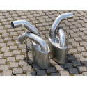 991 - 997 - GT3 - Cup - R silenziatore in acciaio inox per Porsche 911