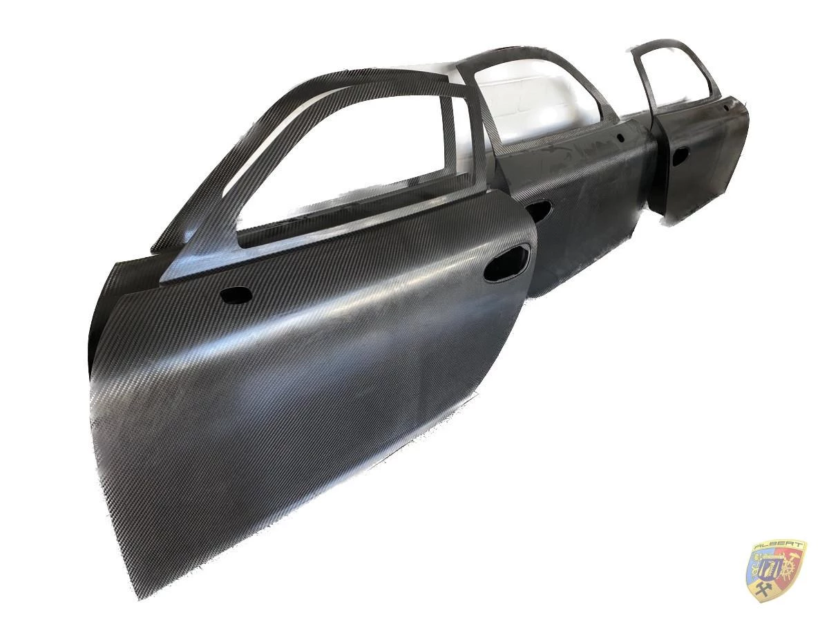 991 - GT3 - Cup - R Porte in carbonio alleggerite per Porsche 911 | Albert Motorsport