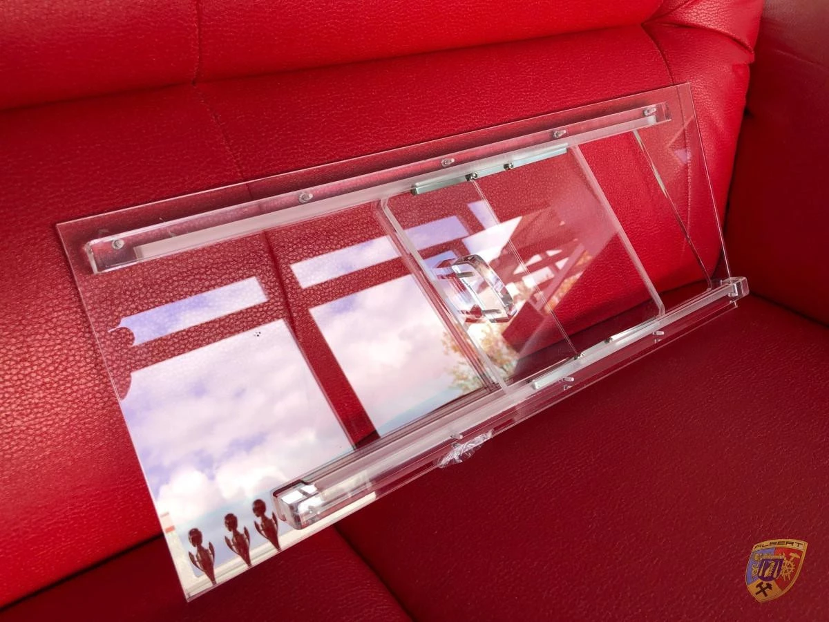 Finestra scorrevole in acrilico per vetri di porte dritti in plexiglas | Albert Motorsport