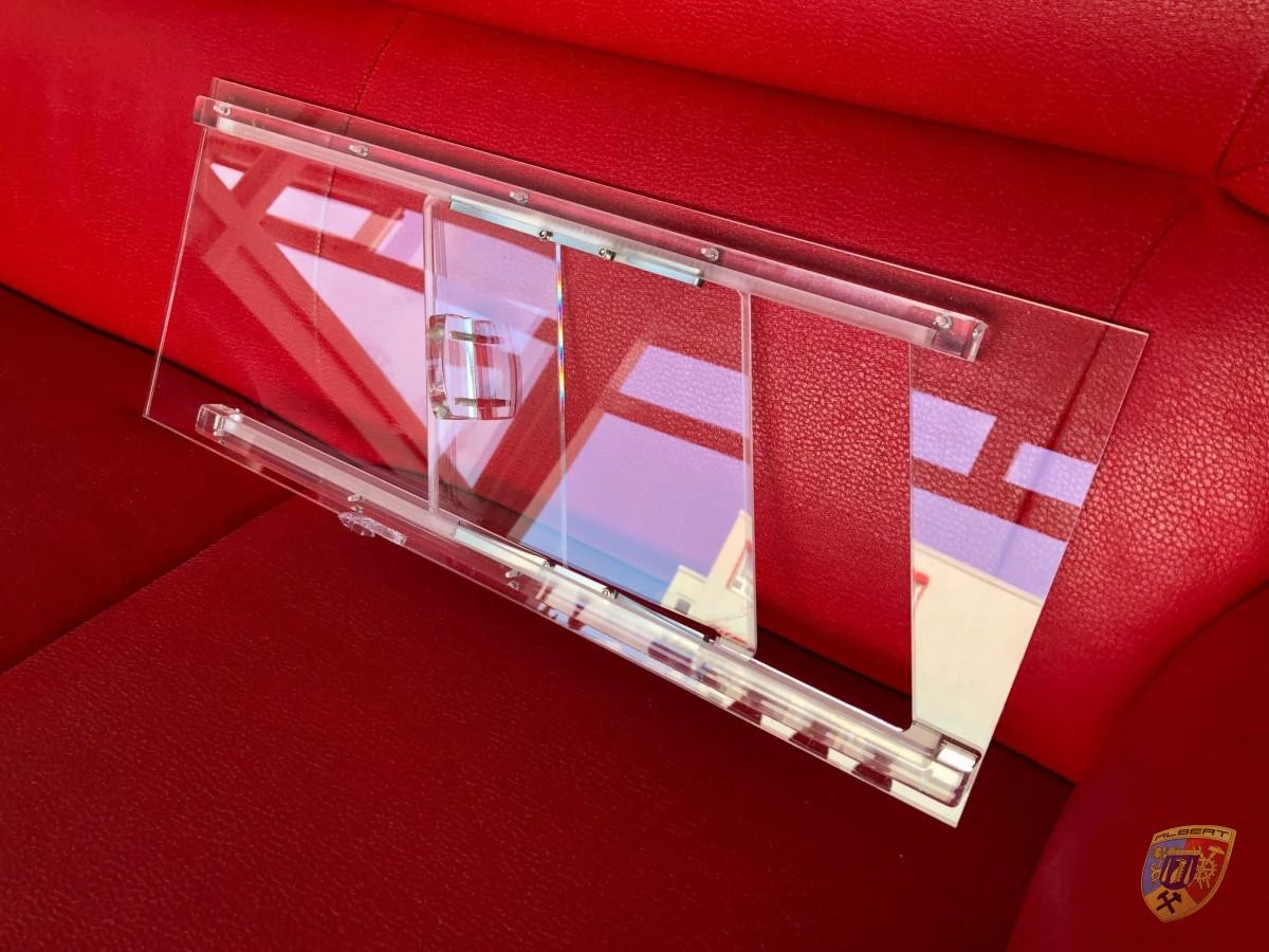 Ventana corrediza de acrílico para puertas de paneles de plexiglás rectos | Albert Motorsport