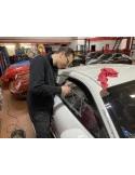 Finestra scorrevole in acrilico per vetri di porte dritti in plexiglas | Albert Motorsport
