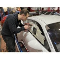 Finestra scorrevole in acrilico per vetri di porte dritti in plexiglas | Albert Motorsport