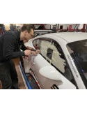 Finestra scorrevole in acrilico per vetri di porte dritti in plexiglas | Albert Motorsport