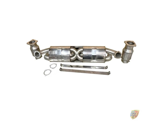 996 Turbo - GT2 X-Pipe 200 Zeller Schalldämpfer Edelstahl Porsche 911 – Albert Motorsport