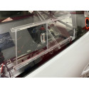 991 door windows with acrylic sliding windows for carbon doors Porsche 911
