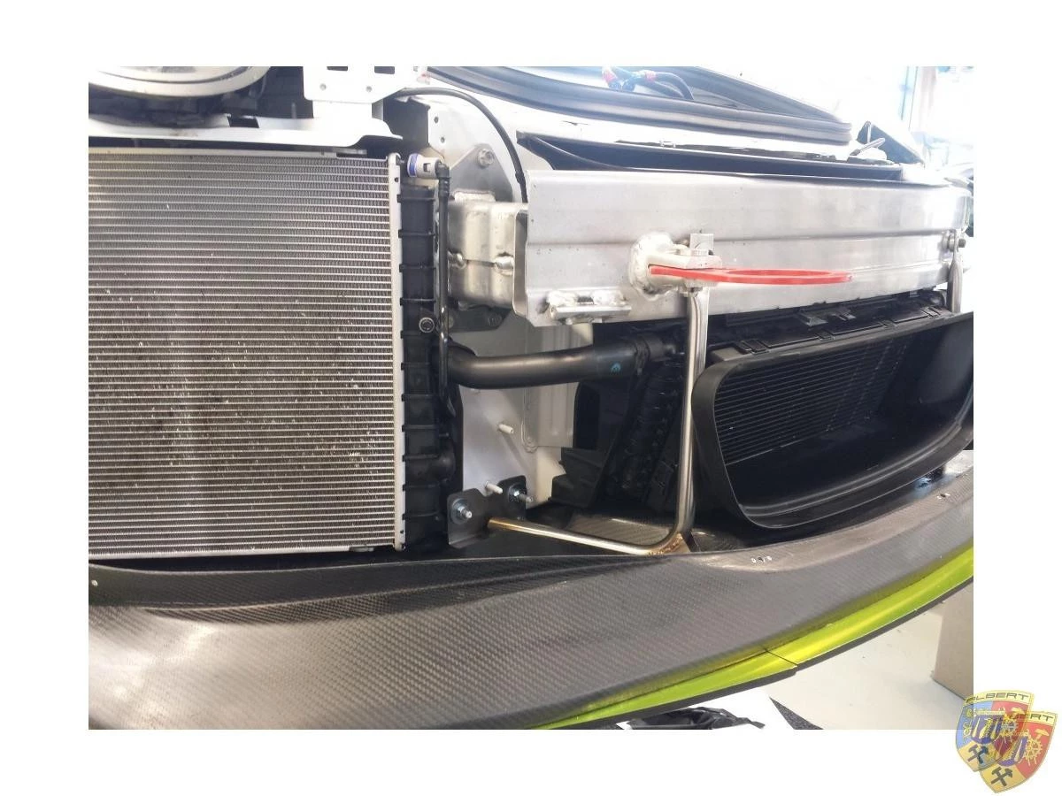 991.1 GT3 Cup GT America Faldón delantero de carbono mejorado para Porsche 911 | Albert Motorsport