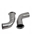 996 Carrera tailpipes in GT2 look, highly polished stainless steel Porsche 911 – Albert Motorsport