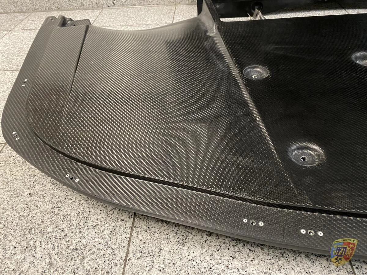 991.1 GT3 Cup Spoiler delantero divisor delantero Actualización de carbono para GT America Porsche 911 | Albert Motorsport