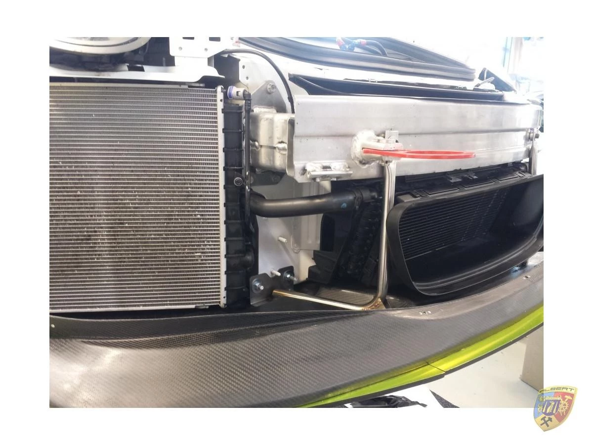 991.1 GT3 Cup Spoiler delantero divisor delantero Actualización de carbono para GT America Porsche 911 | Albert Motorsport