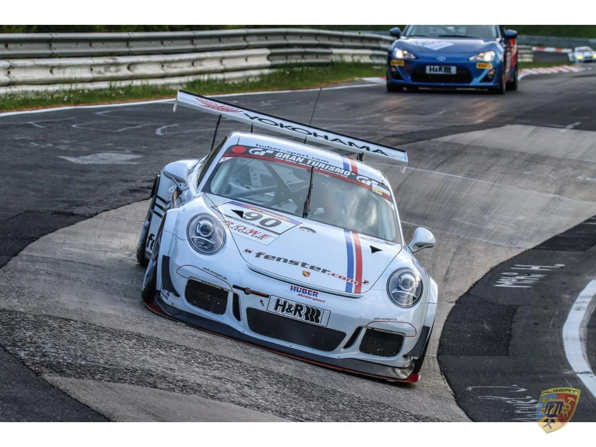 991.1 GT3 Cup Splitter anteriore Spoiler anteriore Carbonio Aggiornamento a GT America Porsche 911 | Albert Motorsport