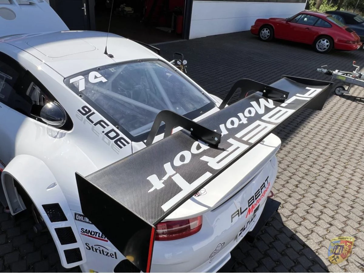 996 997 991 GT3 R Swan Neck Heckspoiler Carbon max. Abtrieb 200 x 36 cm – Albert Motorsport
