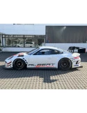 996 997 991 GT3 R Spoiler posteriore a collo di cigno, fibra di carbonio, deportanza massima 200 x 36 cm | Albert Motorsport