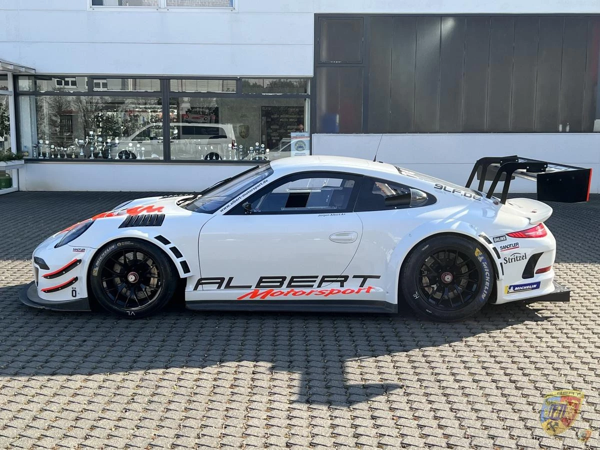 996 997 991 GT3 R Spoiler posteriore a collo di cigno, fibra di carbonio, deportanza massima 200 x 36 cm | Albert Motorsport