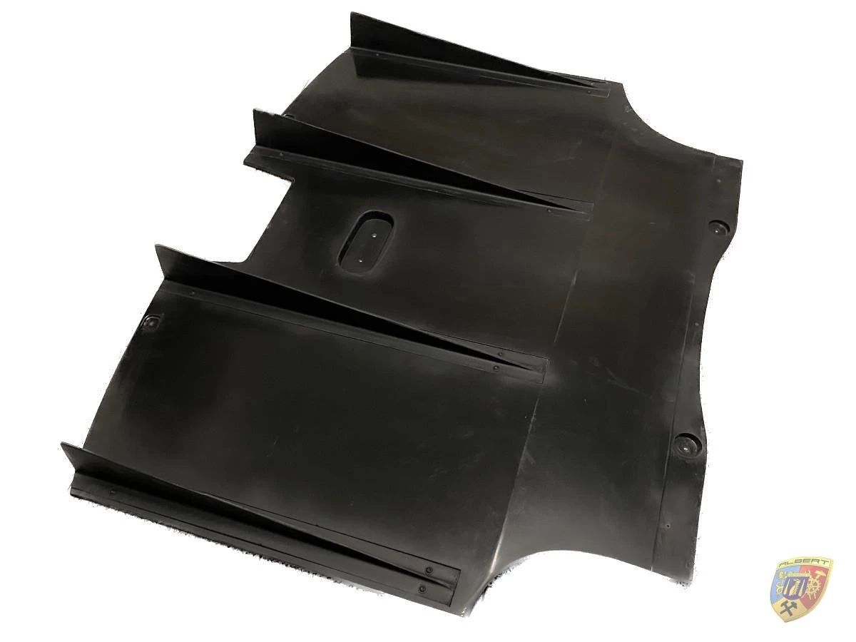 Difusor trasero con aletas de carbono para Porsche 911 991 GT3 Cup | Albert Motorsport