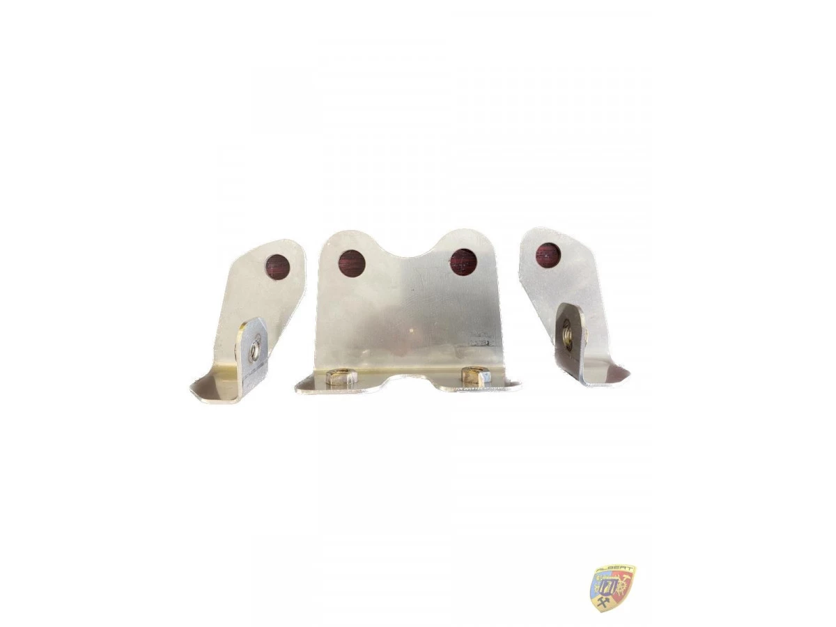 Ensemble de supports de diffuseur arrière pour Porsche 911 en acier inoxydable GT3 Cup 991 | Albert Motorsport