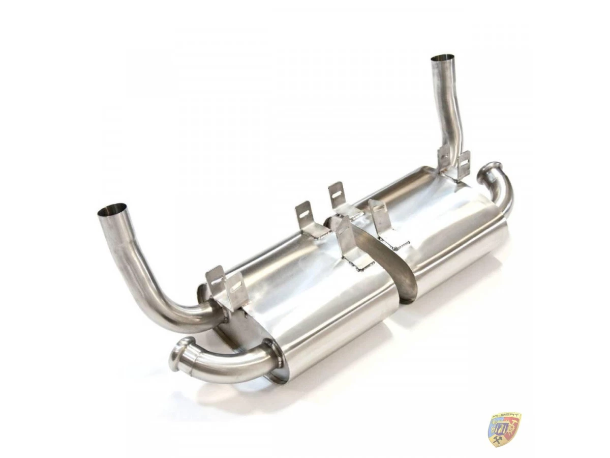 996.1 Carrera échappement sport en acier inoxydable son sport Porsche 911 | Albert Motorsport