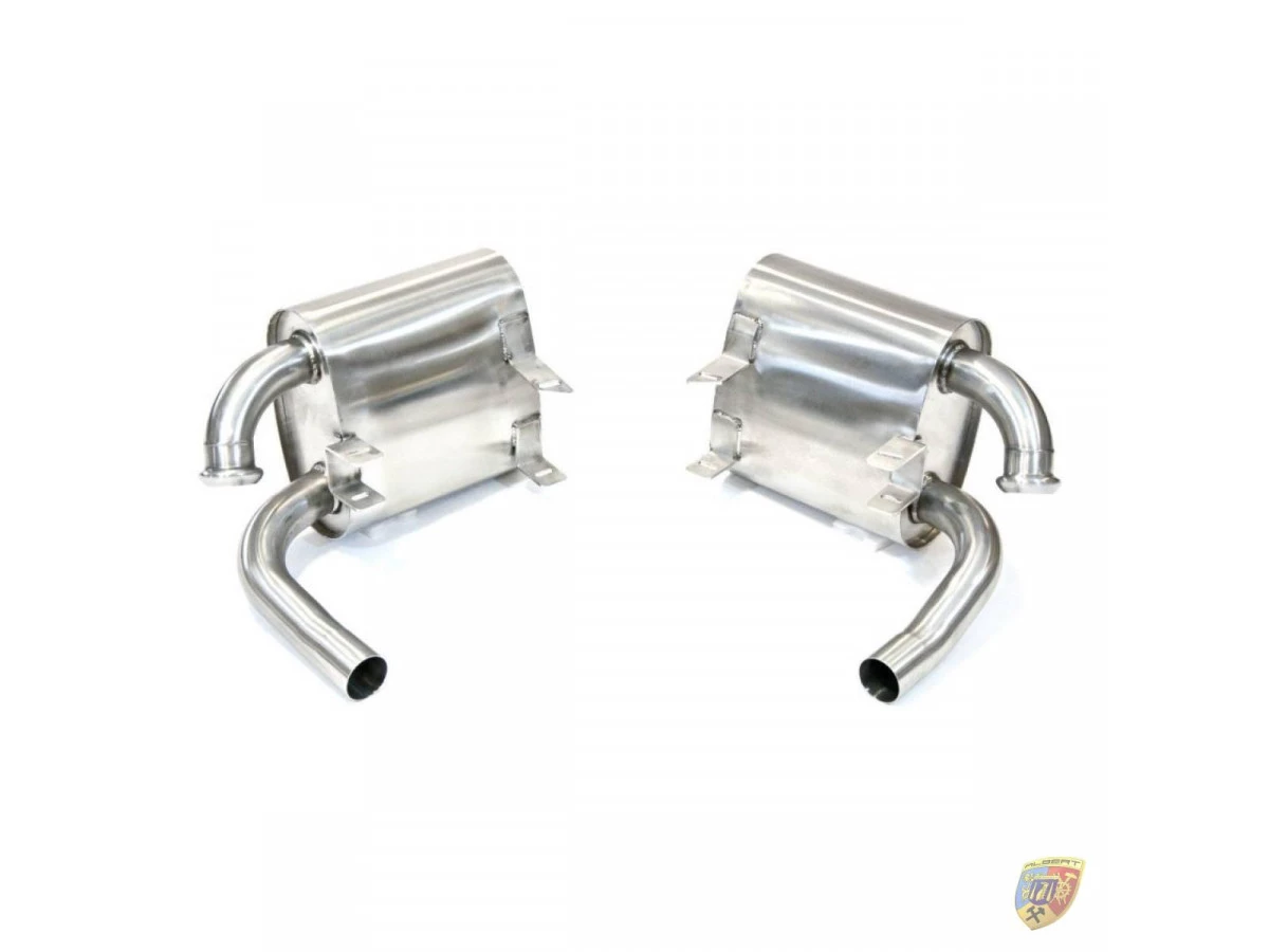 996.1 Carrera échappement sport en acier inoxydable son sport Porsche 911 | Albert Motorsport