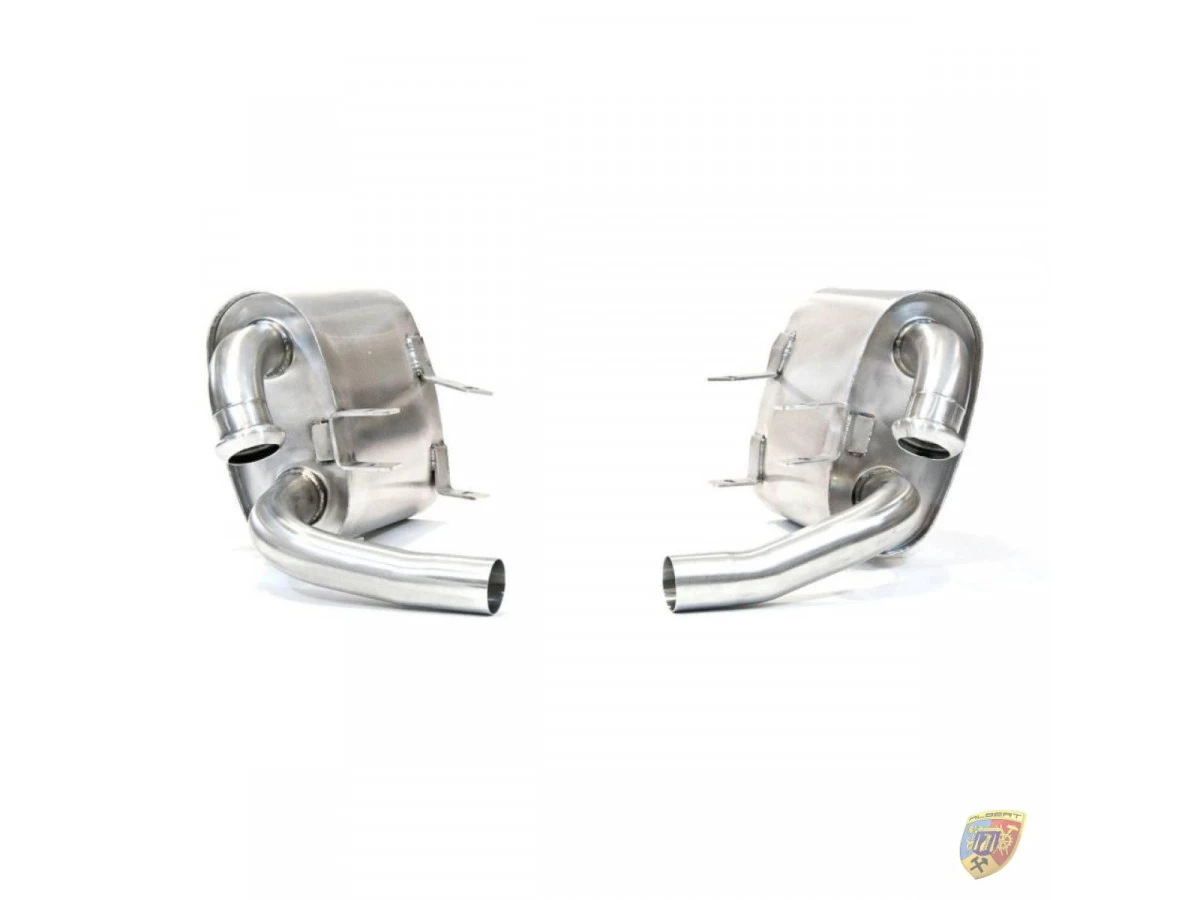 996.1 Carrera échappement sport en acier inoxydable son sport Porsche 911 | Albert Motorsport