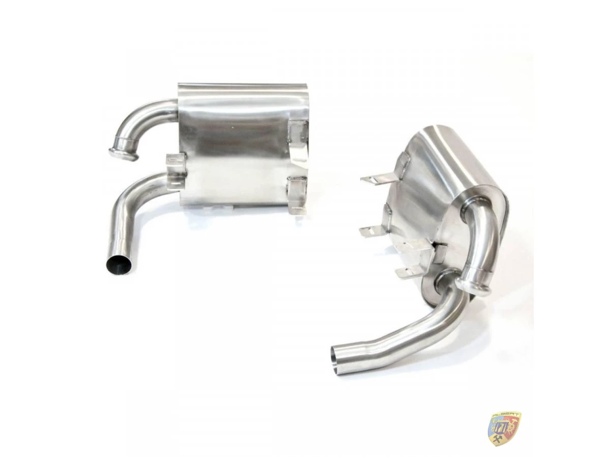 Escape deportivo Carrera 996.1 de acero inoxidable con sonido deportivo Porsche 911 | Albert Motorsport