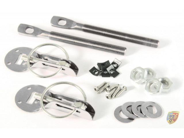 Quick release made of stainless steel, stable design for carbon hoods