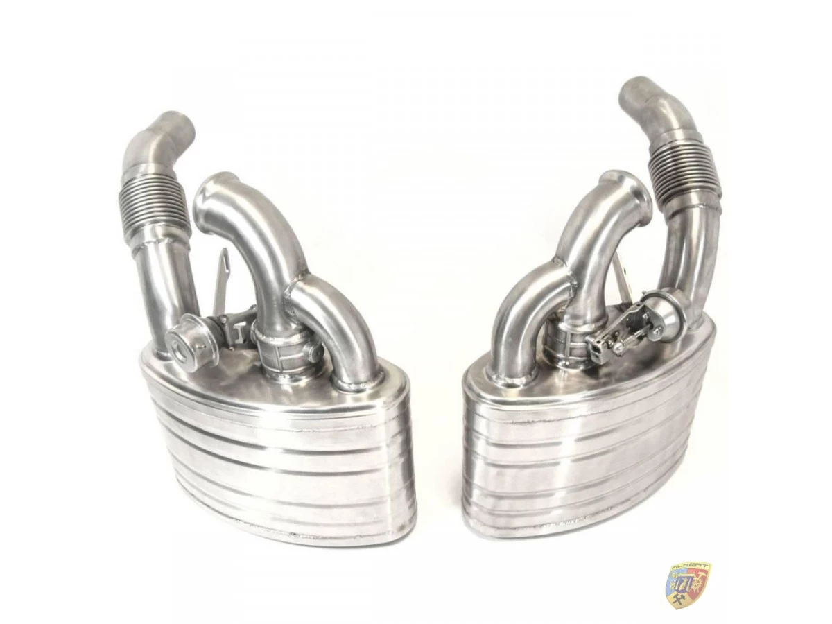 996 Carrera Klappen Auspuff Edelstahl mit Elektronik Porsche 911 – Albert Motorsport