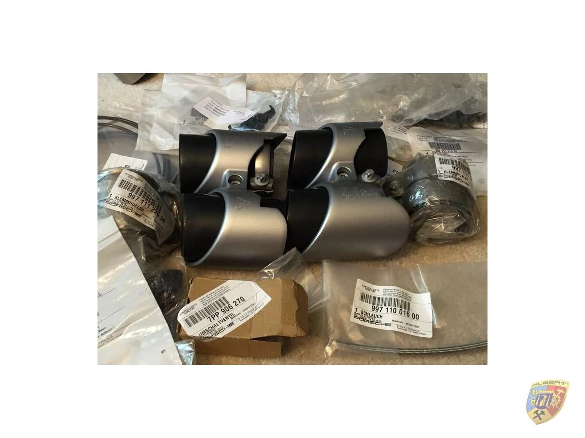 997.2 Carrera Sportauspuff Klappenauspuff original Porsche 911 – Albert Motorsport