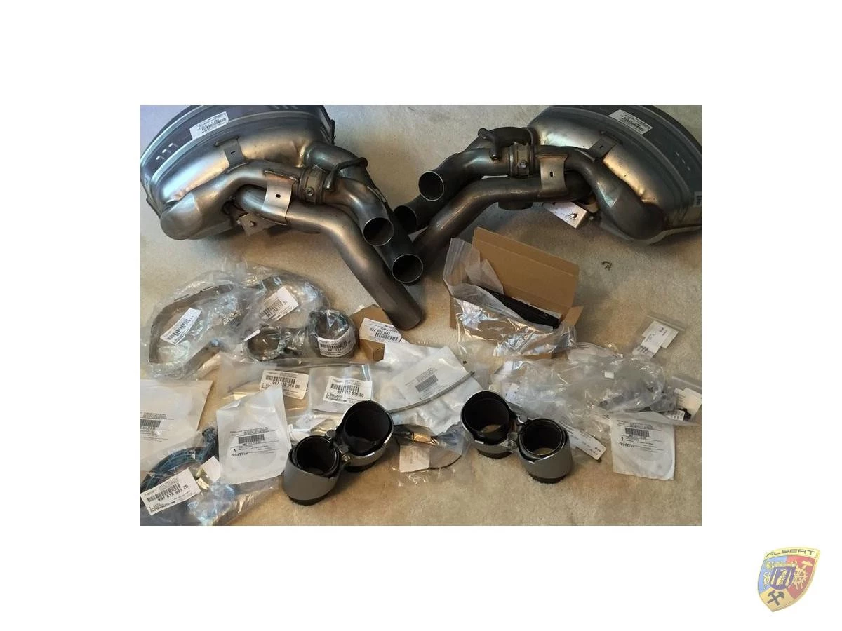 997.2 Carrera sports exhaust flap exhaust original Porsche 911 – Albert Motorsport