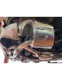996 Carrera 3.4 scarico sportivo acciaio inox lucidato TÜV accessori Porsche 911 | Albert Motorsport