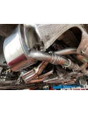 996 Carrera 3.4 scarico sportivo acciaio inox lucidato TÜV accessori Porsche 911 | Albert Motorsport