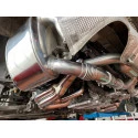 996 Carrera 3.4 échappement sport en acier inoxydable poli accessoires TÜV Porsche 911 | Albert Motorsport