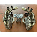 997.1 Carrera sports flap exhaust with chrome-plated stainless steel tailpipes original Porsche 911