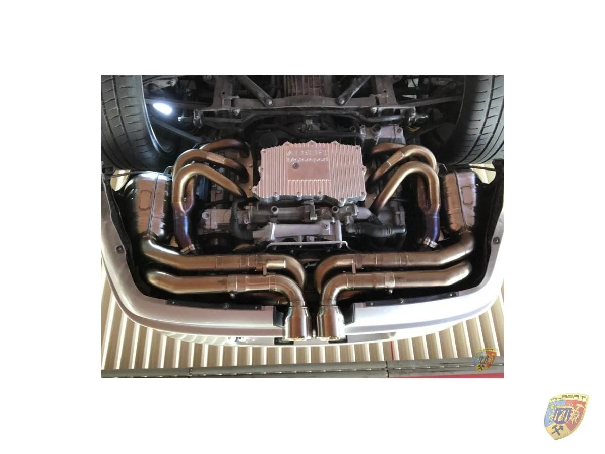 997.1 - 997.2 Scarico sportivo Carrera Power in stile GT3 per Porsche 911 | Albert Motorsport