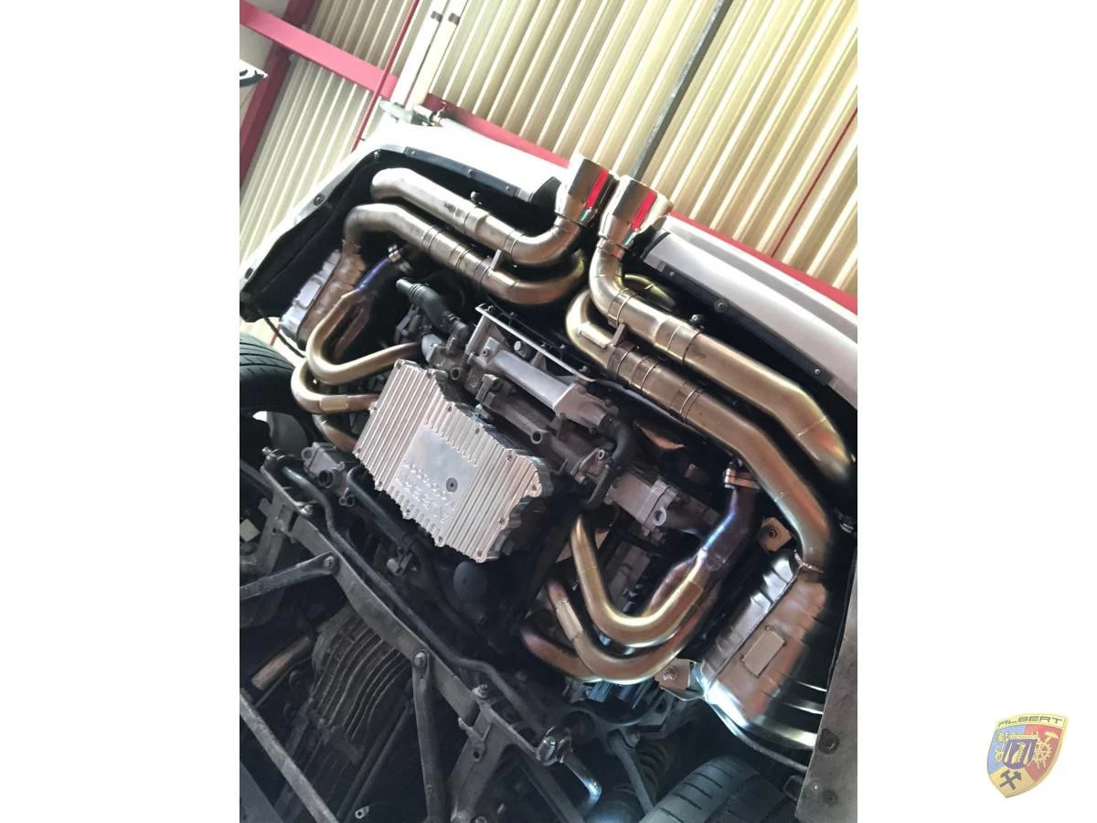 997.1 - 997.2 Échappement sport Carrera Power au look GT3 pour Porsche 911 | Albert Motorsport