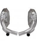 997.2 Carrera scarico in acciaio inox stile OEM per Porsche 911 | Albert Motorsport