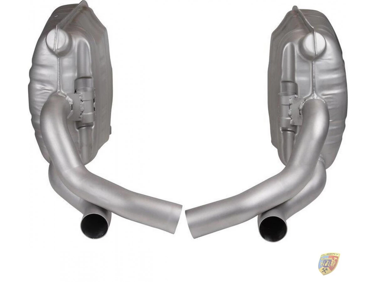 997.2 Échappement Carrera en acier inoxydable de style OEM pour Porsche 911 | Albert Motorsport