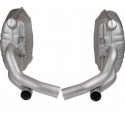 997.2 Carrera Auspuff Edelstahl OEM Style für Porsche 911