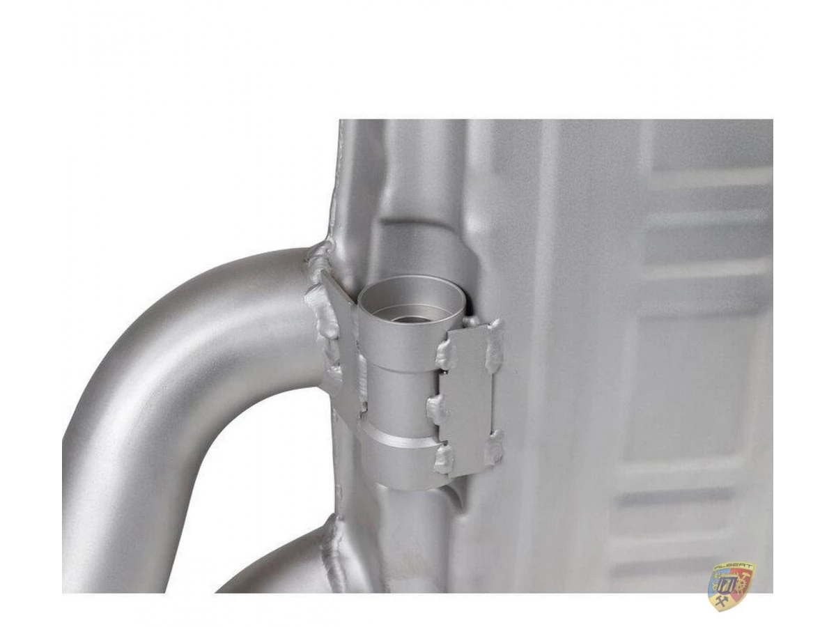 997.2 Carrera scarico in acciaio inox stile OEM per Porsche 911 | Albert Motorsport