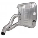 997.2 Carrera scarico in acciaio inox stile OEM per Porsche 911 | Albert Motorsport