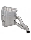 997.2 Carrera scarico in acciaio inox stile OEM per Porsche 911 | Albert Motorsport