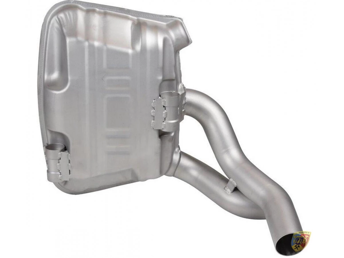 997.2 Carrera scarico in acciaio inox stile OEM per Porsche 911 | Albert Motorsport