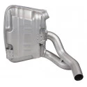 997.2 Carrera scarico in acciaio inox stile OEM per Porsche 911 | Albert Motorsport